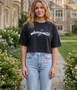 Forgiven cropped tee